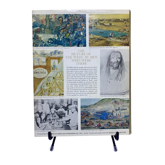 American Heritage History of The Great West Book 1965 Hardcover - Picture 2 of 6